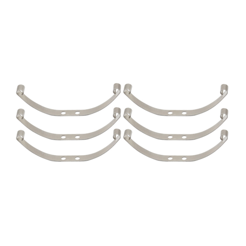 1 Set leaf spring damping suspension For 1/16 MN car Black 1