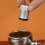 Aiguille à poudre libre pour café avec support, A 1