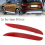 Auto Heckstoßstange Reflektor Nebel Warnleuchte für X1 E84 2013-2015 6
