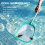 Pool Skimmer Net with Pole- Hot Tub for Kiddie Pools 3