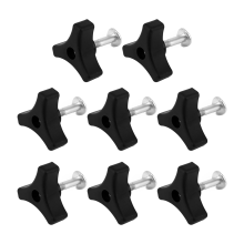 8 sets grasmaaier handvatbouten, driehoekige handvatknopmoer schroefbout