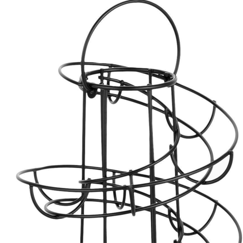 Keuken eierrek, spiraalvormig eiermandje, zwart 1
