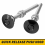 2set Push Button Quick Release Hood Bonnet Pins Lock Clip 7