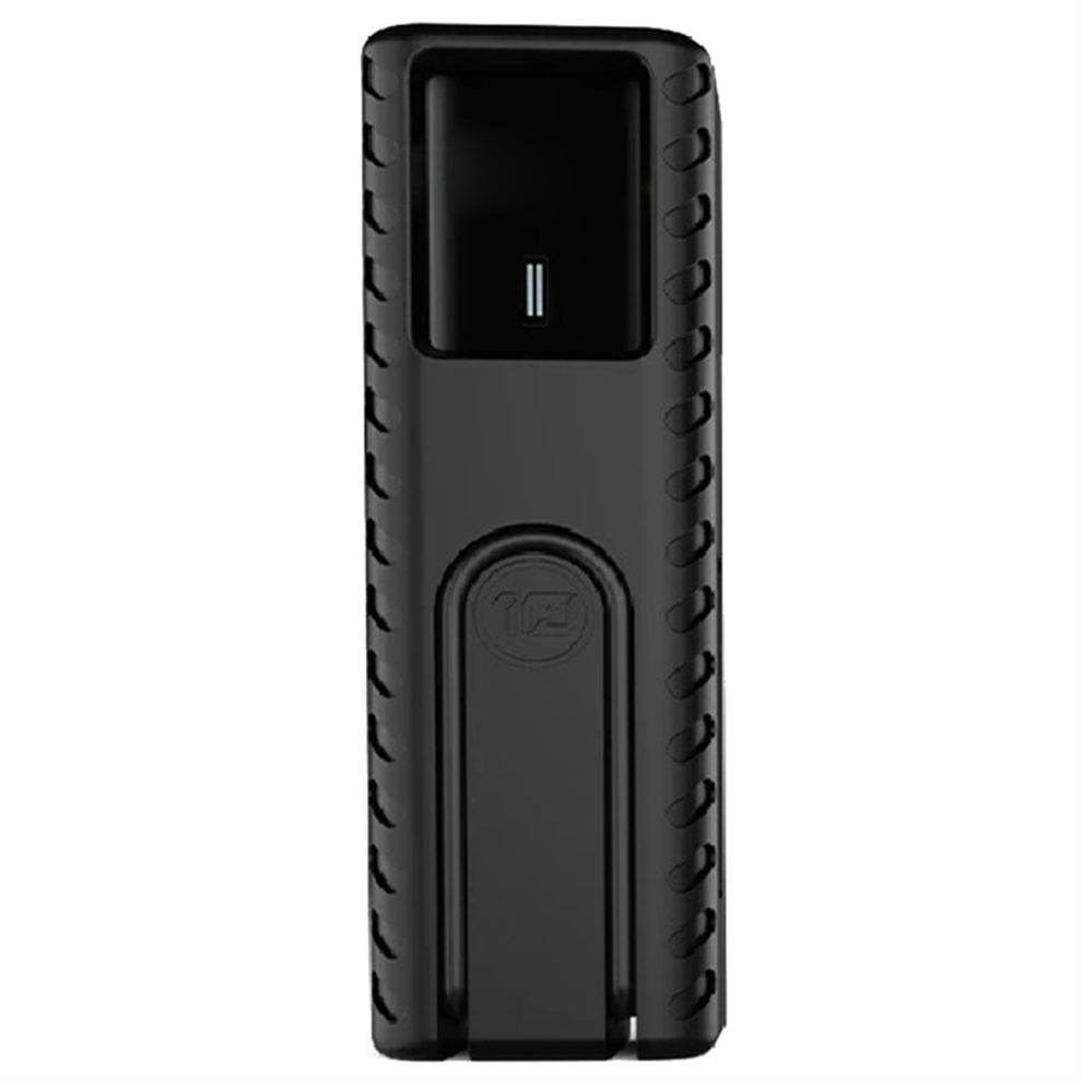 Custodia In Silicone Per Cuktech 10 Power Bank Con Cavo Nero