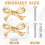 2pcs Gold Brass Bow Dresser Knobs, Vintage Bow Shape Drawer Pull 3