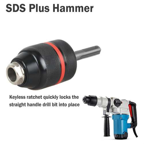 3 JAW SDS Chuck Adapter with SDS-Plus Shank 2
