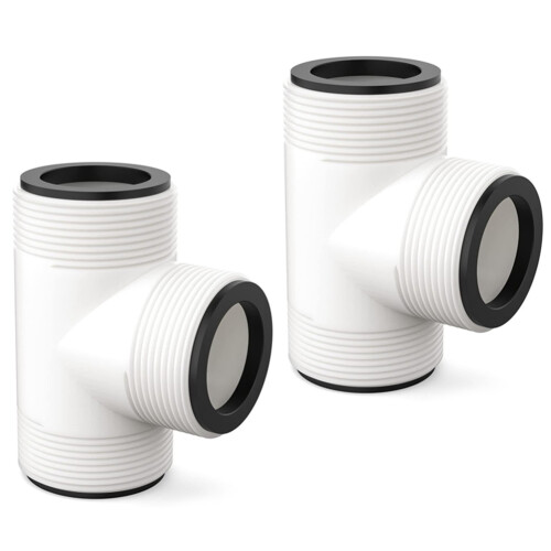 2pcs 1.5Inch Pool Hose Connector Plunger Valves
