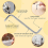 7 Pcs Offset Screwdriver Set Right Angle Screwdriver 5