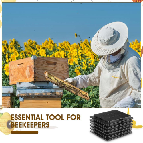 20 Pcs Plastic Beehive Trap Beehive Beekeeping Tools 2