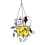 Γάτα σε γλάστρα Suncatcher Βιτρό παράθυρο Hangins, B 1