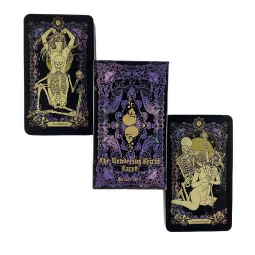 (TS53) Le jeu de cartes de tarot d'anatomie antique Oracle anglais complet Divination Esprit interrogeant 2
