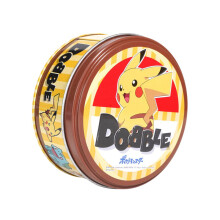 (3) Cartes Pokémon Dobble Anime Pikachu Spot It Jeu Jouet Avec Boîte En Métal Jeu De Société Familial