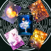 (Kaki foncé)Goetia Tarot dans les ténèbres Cartes de tarot Table de jeu de tarot Oracle pour la divination
