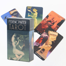 (FERENC PINTER) Edgar Allan Poe Cartes de tarot Version anglaise Guide PDF Jeu de tarot avec boîte Jeu