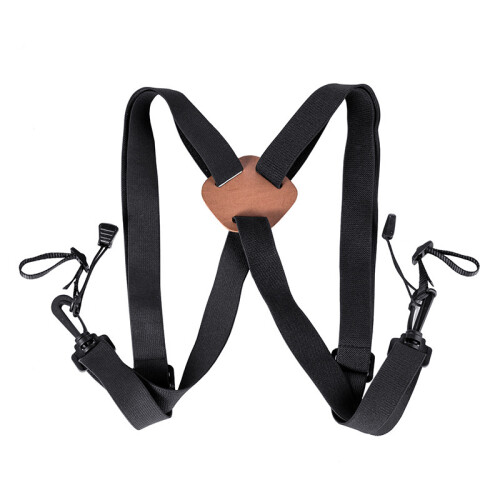 (without logo)X-Shaped Harness Strap Adjustable Binocular Carrier Elastic Durable Shoulder Straps Optics