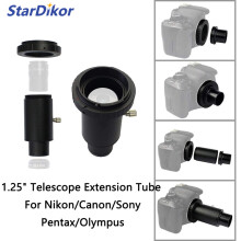 (Pour Olympus OM) Adaptateur de télescope pour appareil photo, anneau en T + adaptateur de monture de
