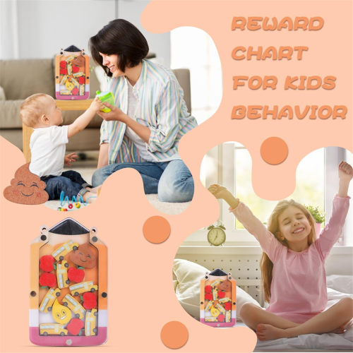 Pencil School Bus Themed Potty Training Rewards Behavior Chart B 2