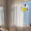 Γάτα σε γλάστρα Suncatcher Βιτρό παράθυρο Hangins, A 6