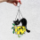 Γάτα σε γλάστρα Suncatcher Βιτρό παράθυρο Hangins, A 2