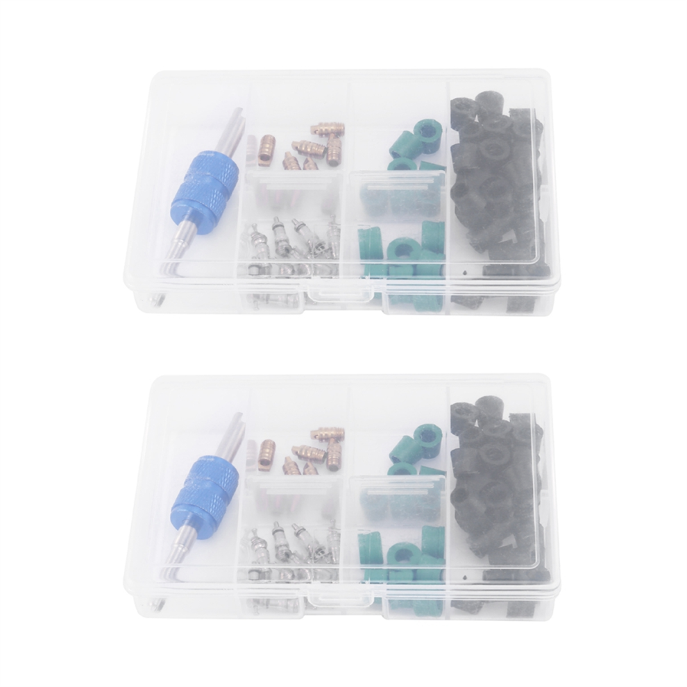2Set A/C Air Conditioning Valve Core R12 R134a Refrigeration 4853659206660