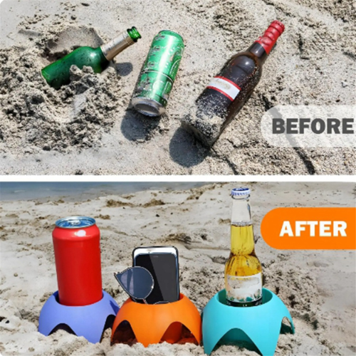 Beach Cup Holder Trip Must Haves Sand Cup Holders 1