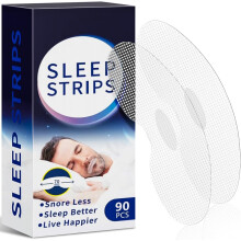 Mouth Tape for Sleeping Anti Snoring : Sleep Tape 90Pcs for Snoring Aids for Men Women - Mouth Strips for Improve Nasal Breathing, Reduce Snore