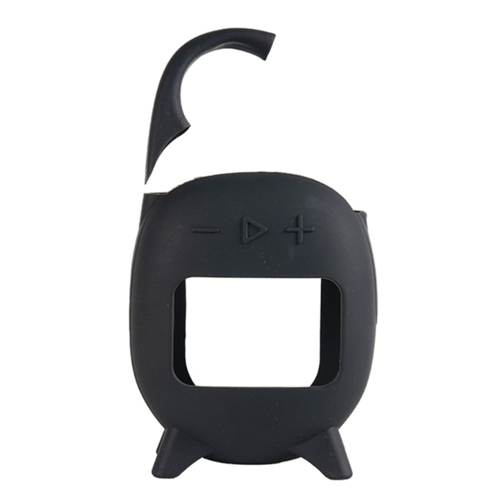 Silicone Case Cover For Clip 5 Bluetooth-Compatible Speaker Black 4853659217123
