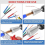 3pcs Wire Stripping Twister Tool for Drill,Wire Twister 3