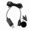 USB Lavalier Lapel Microphone Omnidirectional Wired Clip-on Mic 3