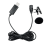 USB Lavalier Lapel Microphone Omnidirectional Wired Clip-on Mic 2