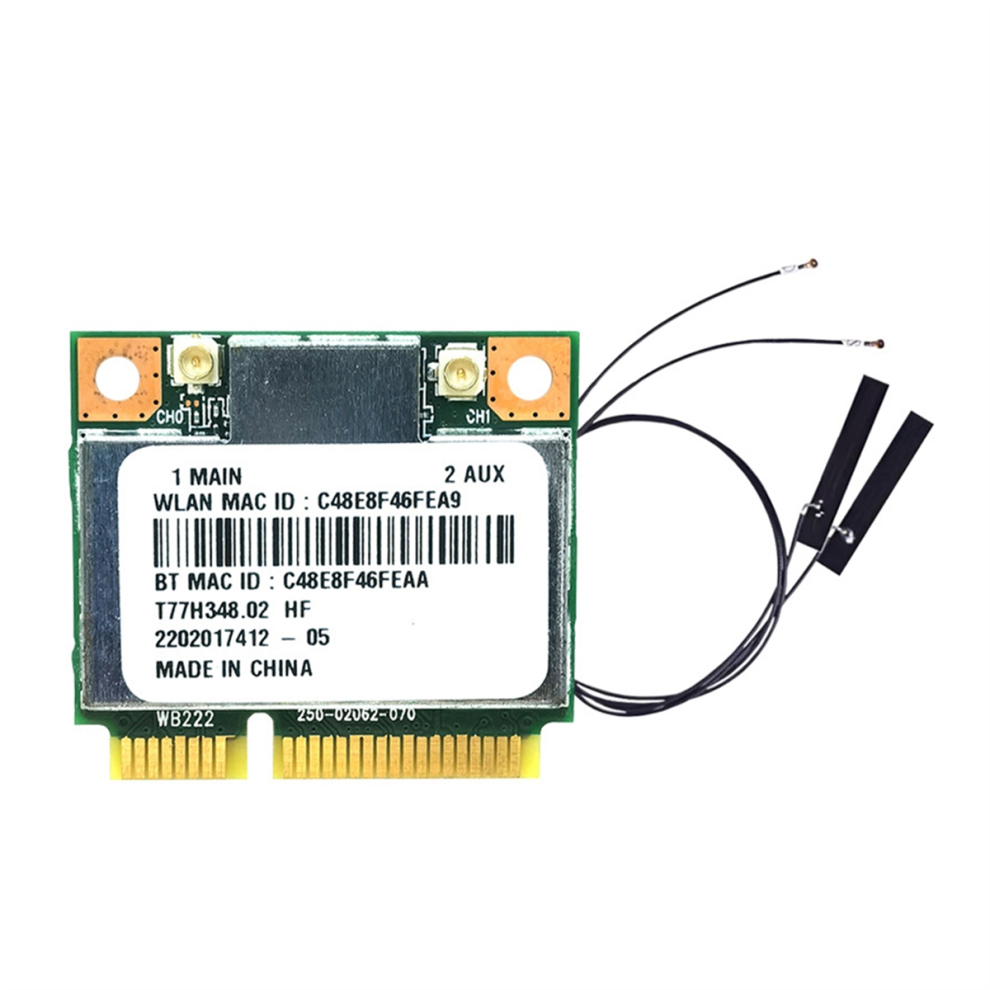 Ar5b22 Ar9462 Wifi Card+Internal Antenna 300Mbps 2.4G/5G Wifi Adapter 4853659221328
