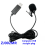 USB Lavalier Lapel Microphone Omnidirectional Wired Clip-on Mic 4