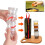 Kit de temperos para acampamento, recipiente para temperos com 5 frascos transparentes para temperos 2
