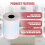 Label voor M110 Mini Printer Draagbare thermische labelstickers B 6