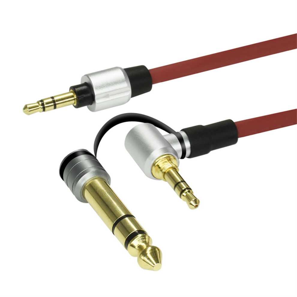 3.5Mm Audio Extension Cable For 3.5Mm Jack Device Red 4853659224176