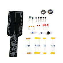 Kit eletrônico de detector faça você mesmo, localizador simples, conjunto de peças soltas
