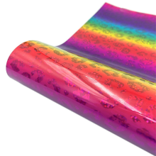 Buntes selbstklebendes PVC-Blatt. Funktioniert mit Schneide- und anderen Schneideplottern.