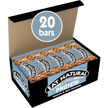 Eat Natural Fruit & Nut Bars Protein Peanuts Dark Chocolate 20 x 40g