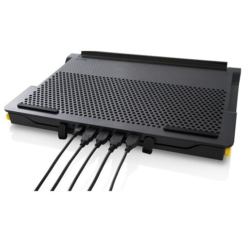 Targus Support ventilato per computer - TARGUS - Chill Mat + - 4 porte USB 2.0 - Nero - 2 ventilatori 1