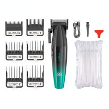 (grün ohne Box) VGR Haarschneidemaschine, professionelle Haarschneidemaschine, verstellbarer Haarschneider,