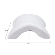 (white)U-Shaped Curved Orthopedic Pillow for Sleep Memeory Foam Hand Hollow Orthopedic Products Neck