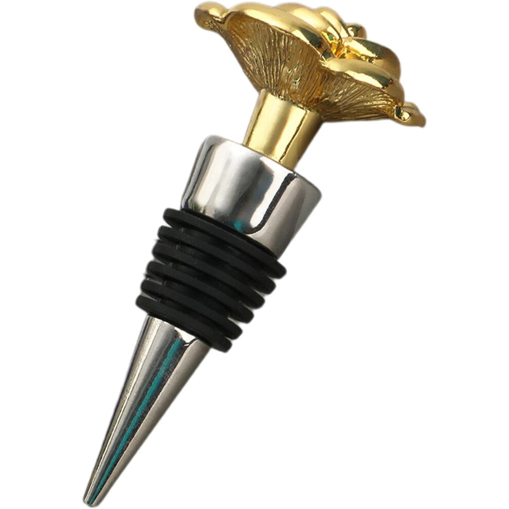 Wine Bottle Stopper - Wine Stopper Zinc Alloy ReusableBottle Corks | Decorative Wine Saver Food Grade Leak Proof Wine Corks for Wine & Champagne
