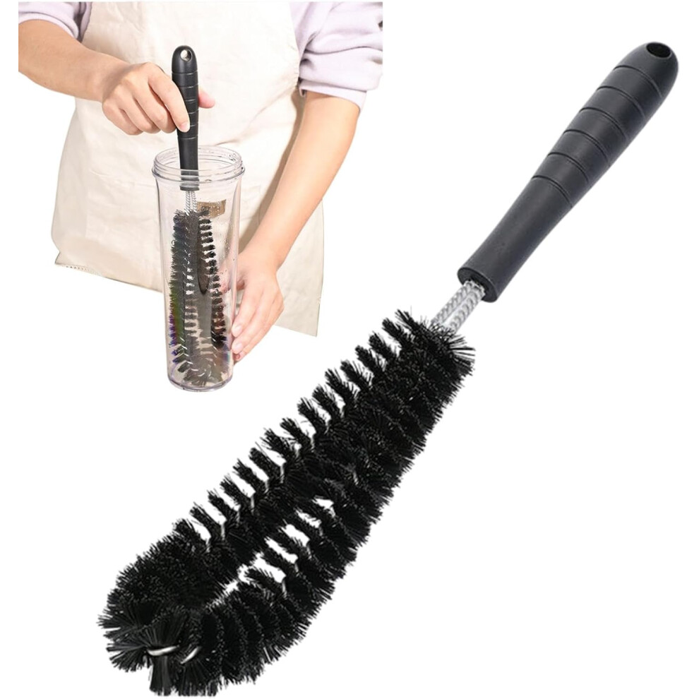 Water Bottle Brushes for Cleaning, Water Bottle Brush Long Handle Scrub, Cup Washing Tool Cleaning Supplies, Scrubber for Cups, Wine Glasses, Coffee