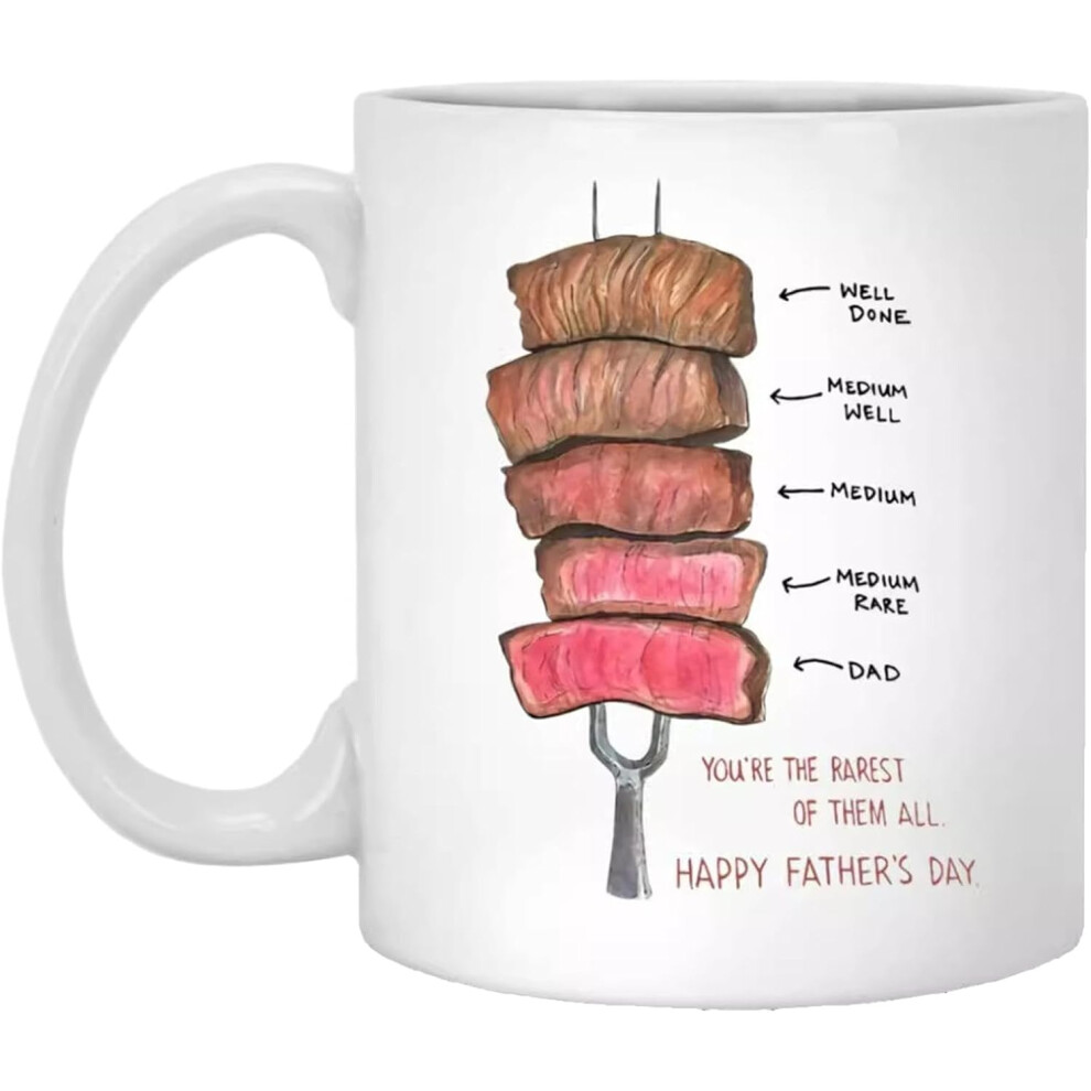 (Style Six) Funny Father's Day Mug | 350ml Large Capacity Mug Cup for Father's Day | Humorous Mugs Novelty Drinkware for Wine, Whisky, Ice Cream, Juice, Hot