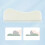 (A) Cuscino da letto ergonomico, cuscino ortopedico di supporto, cuscino cervicale per bambini, cuscini 6