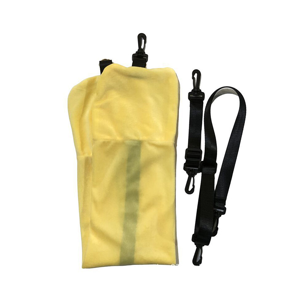 (jaune) Taie d'oreiller de voyage remplissable Sac de rangement transportable Coussin d'avion Oreiller