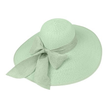(Armeegrün-Einheitsgröße) Sommer eleganter Strand-Sonnenschutz-Strohhut für Damen, Strandurlaub, Sonnenschutz,