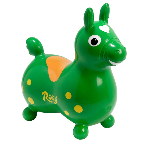 Ginnic Rody Bounce Horse Green