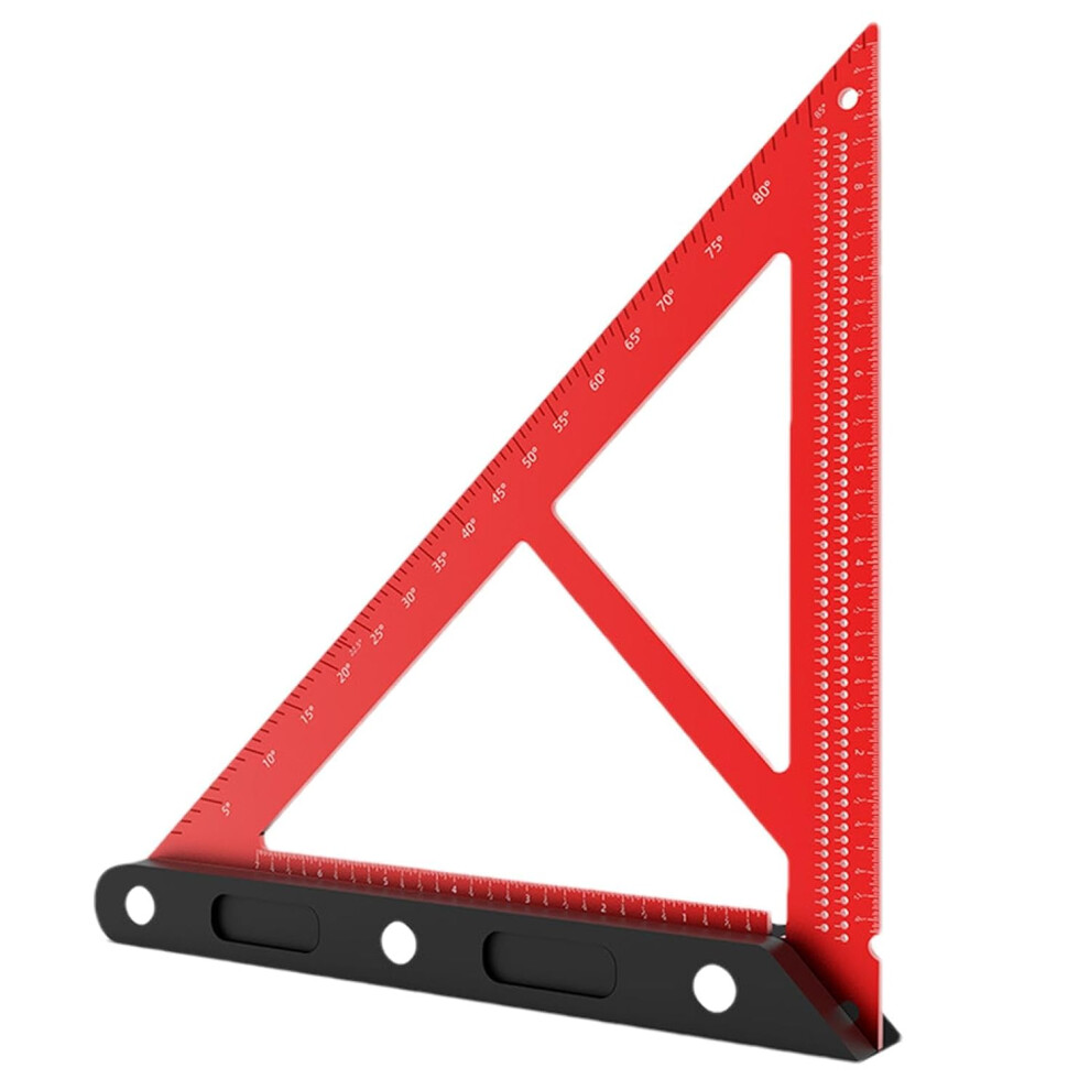 Square Tools Carpenter,Woodworking Carpenter Rafter | Layout Carpenter Rafter Square for Architecture Aluminum Alloy Drawing Carpentry Square