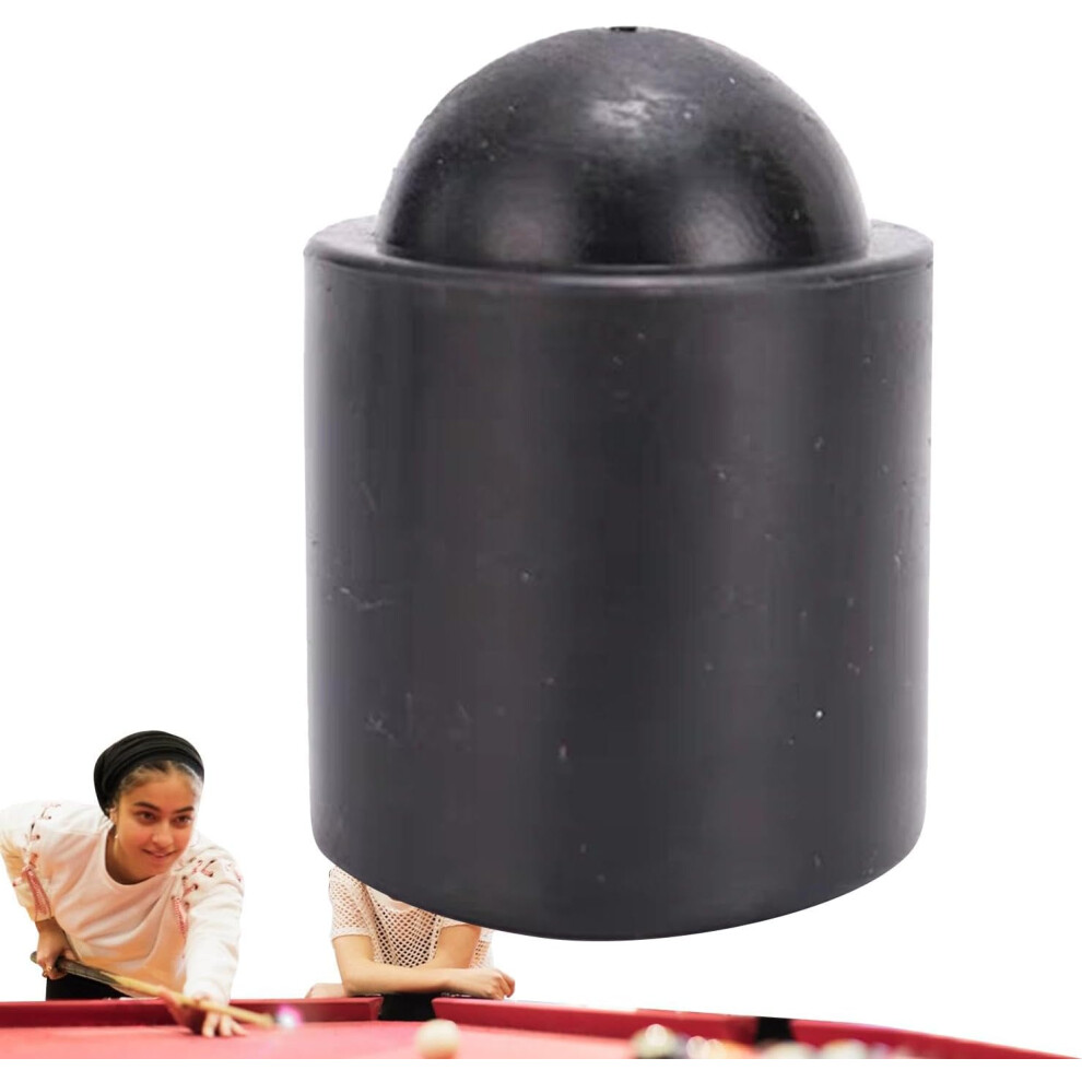 (Black) Pool Cue Bottom Bumper Protector,Billiard Cue Tail Sleeve Plug - Stable And Firm Absorber Tool For Billiard Enthusiasts, Novice, And Professio Black